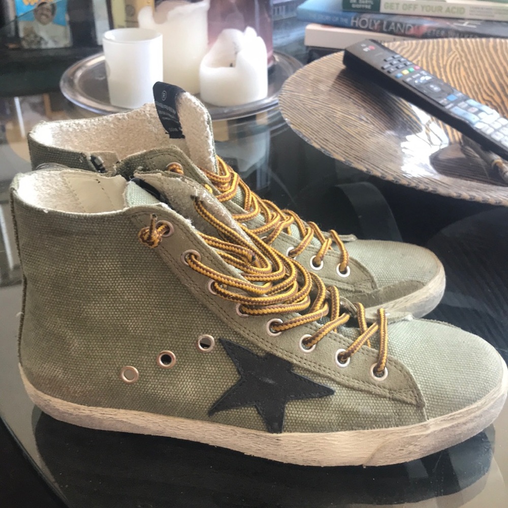 Golden goose high tops never works 38.5